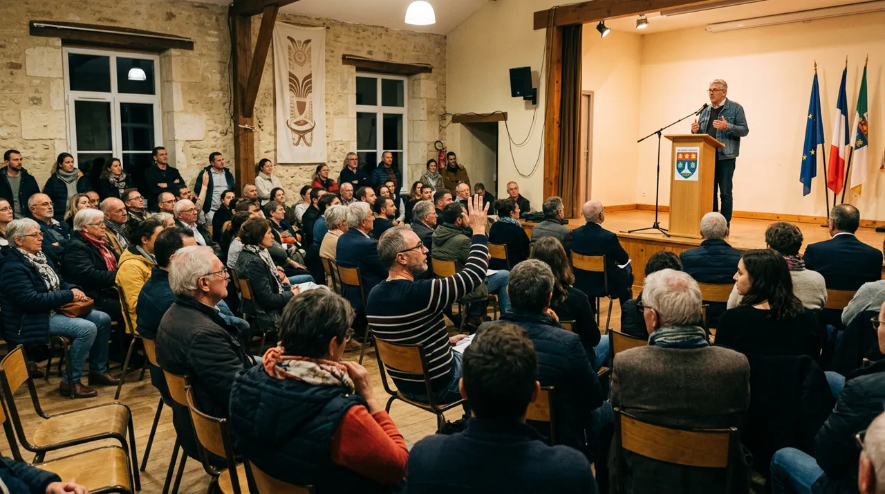 Concertation citoyenne et réunion publique organisée par D C DOUGZ COMPAGNIE
